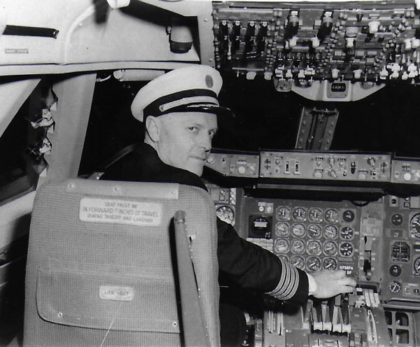 Postlewaite at controls 1964